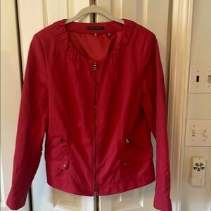 Elie Tahari Red Jacket large